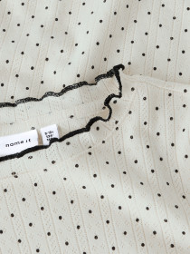 NAME IT Bluse Tania Cloud Dancer